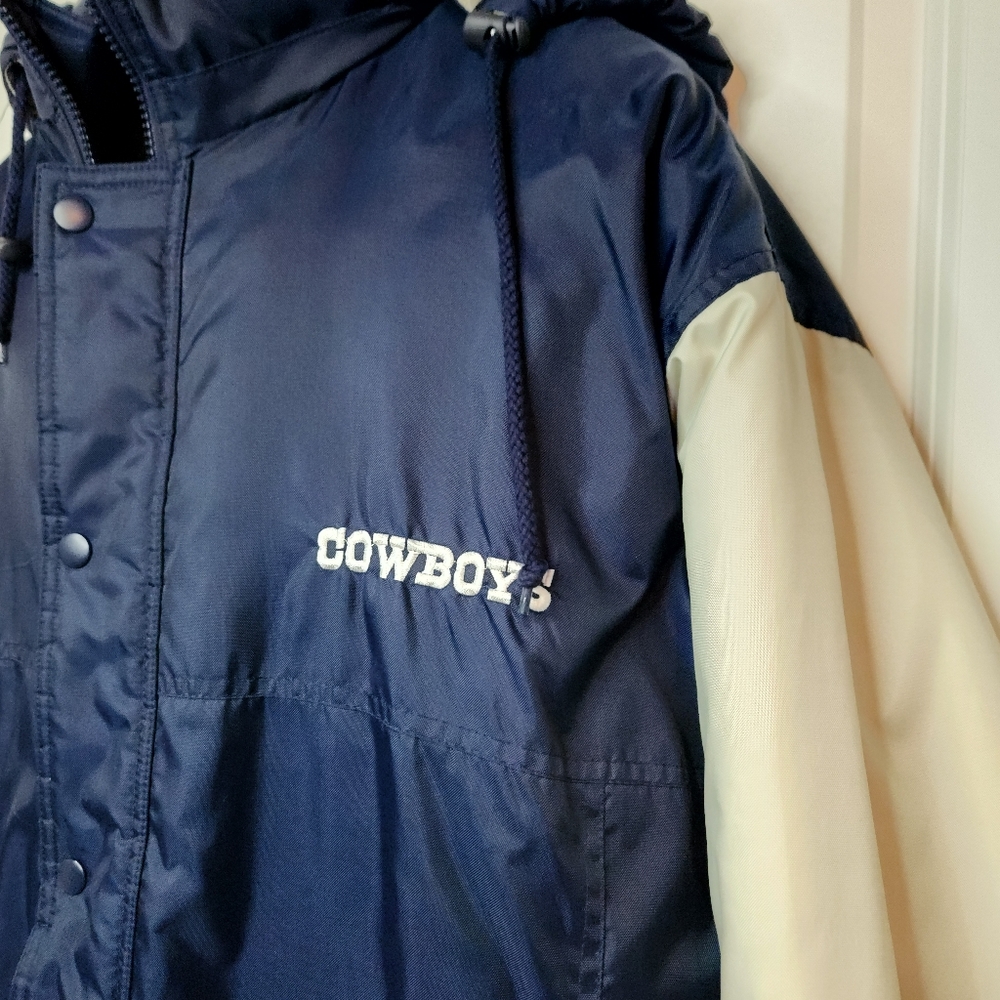 Dallas Cowboys Full Zip Coat Sz XXL - Picture 2 of 10